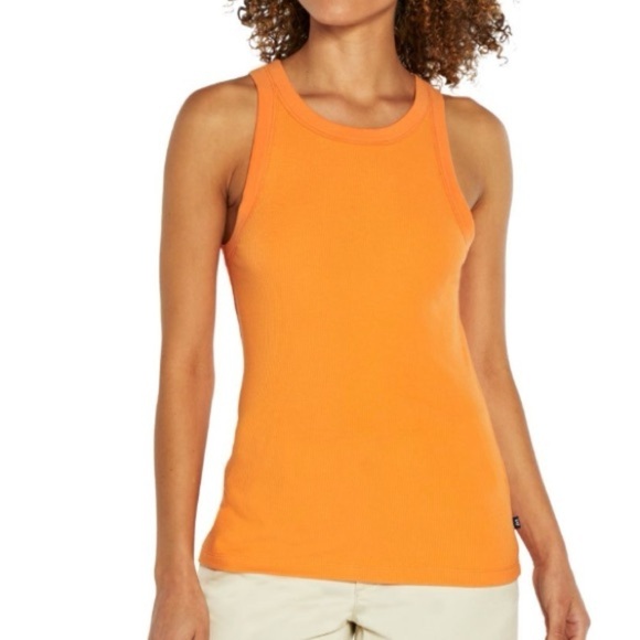NWT  GAP Tangerine ribbed tank tap  XXL - Picture 1 of 8